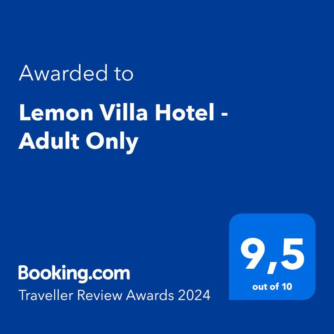 אלאניה Lemon Villa Hotel - Adult Only מראה חיצוני תמונה